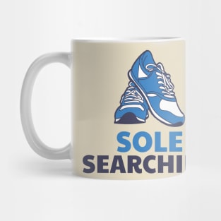 Sole searching sneakers Mug